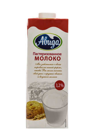 "Авида" 3,2% пастеризованное