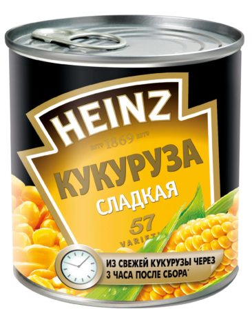  "Heinz" кукуруза