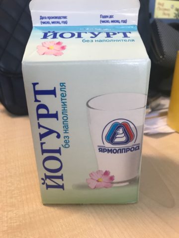Йогурт без наполнителей
