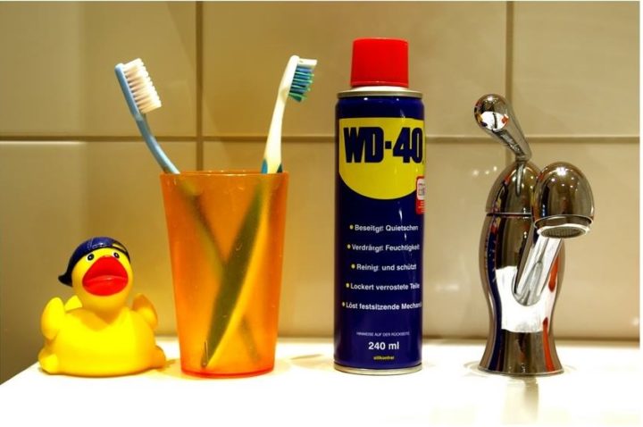 WD-40 в ванной