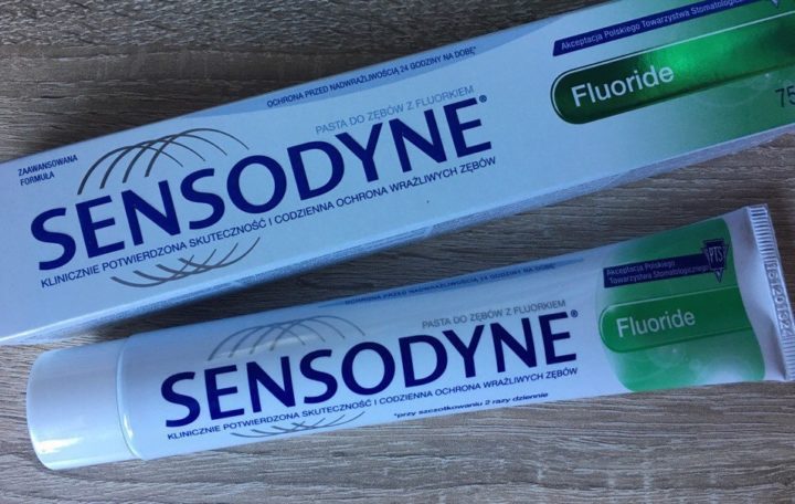 Sensodyne F паста