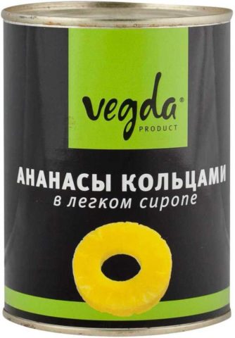 Ананасы VEGDA product