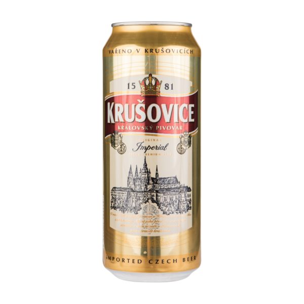 Пиво баночное Krušovice Imperial