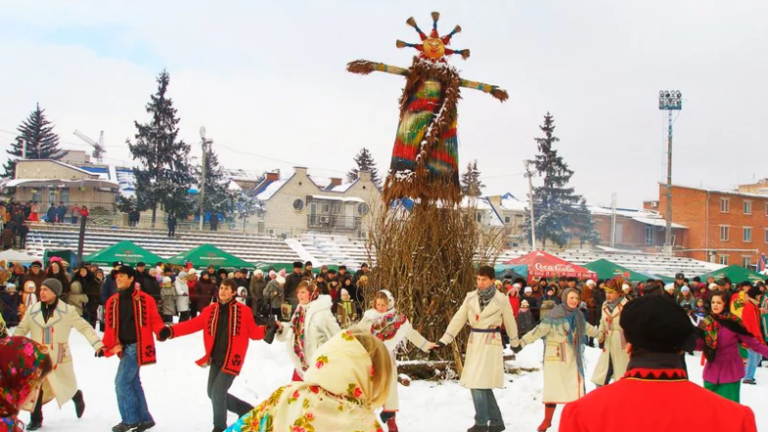 масленица со двора съезжает текст песни