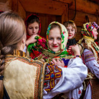Щедруют на Старый Новый год