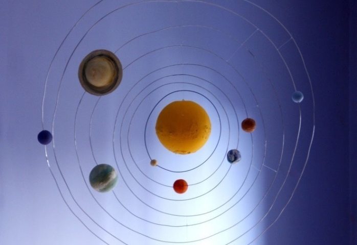 Модель солнечной системы своими руками