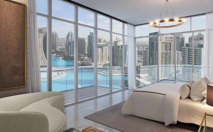 Квартира с видом на Дубай Марину